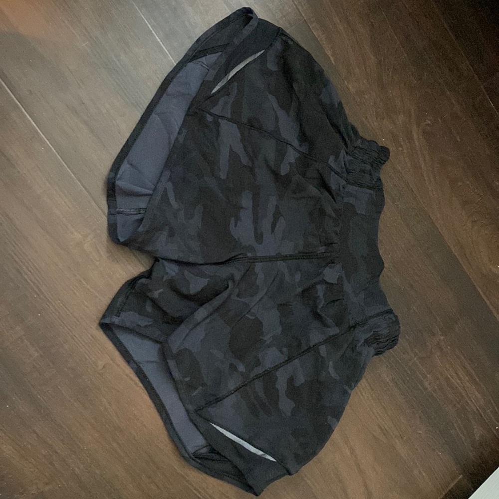 Camo lululemon shorts